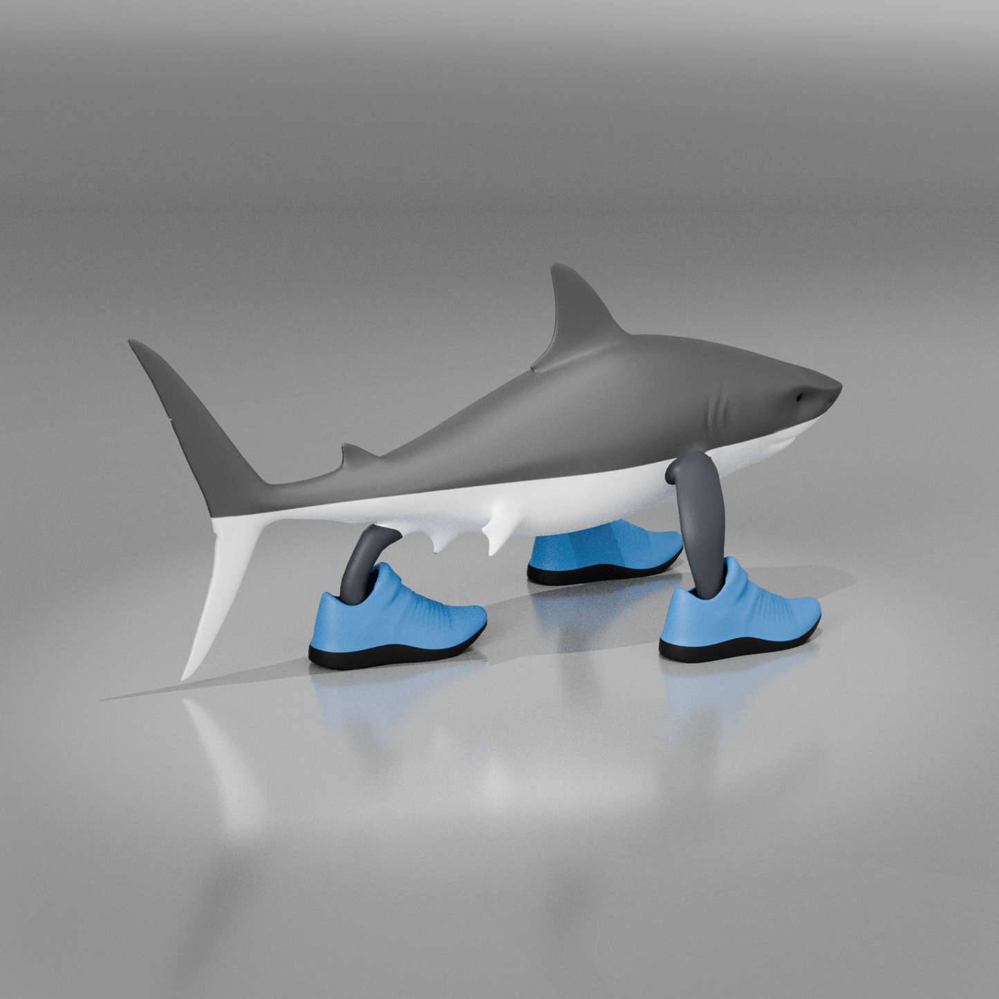 Bombardino Crocodilo Action Figure
