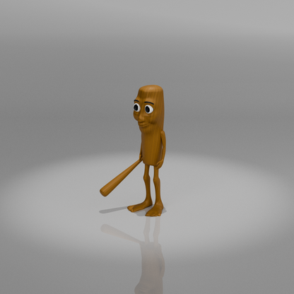 Bombardino Crocodilo Action Figure