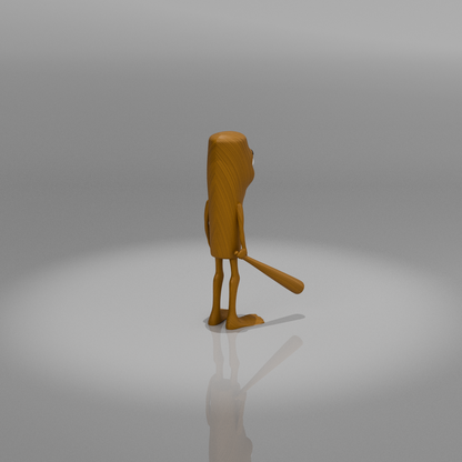 Bombardino Crocodilo Action Figure